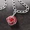 Red Austrian Crystal Rose Charm by Bead Landing&#x2122;